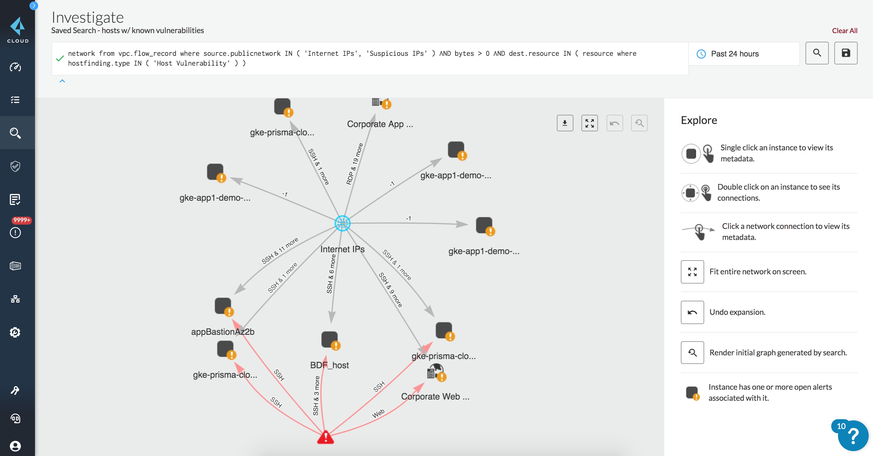 威脅情報式威脅偵測政策