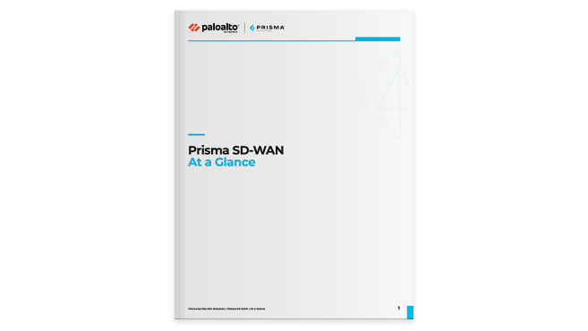 Prisma SD-WAN 概覽