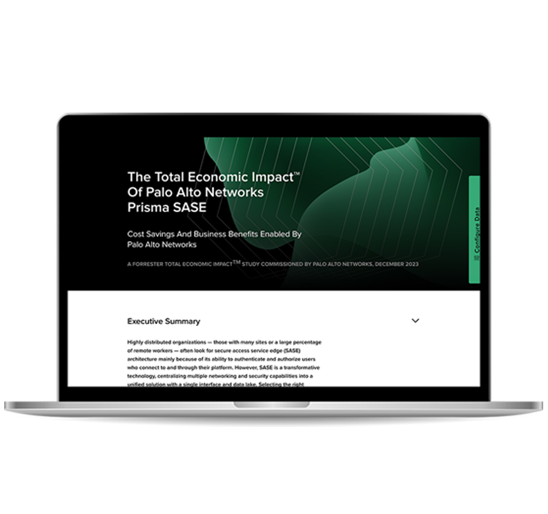 Palo Alto Networks Prisma SASE 的總體經濟影響™